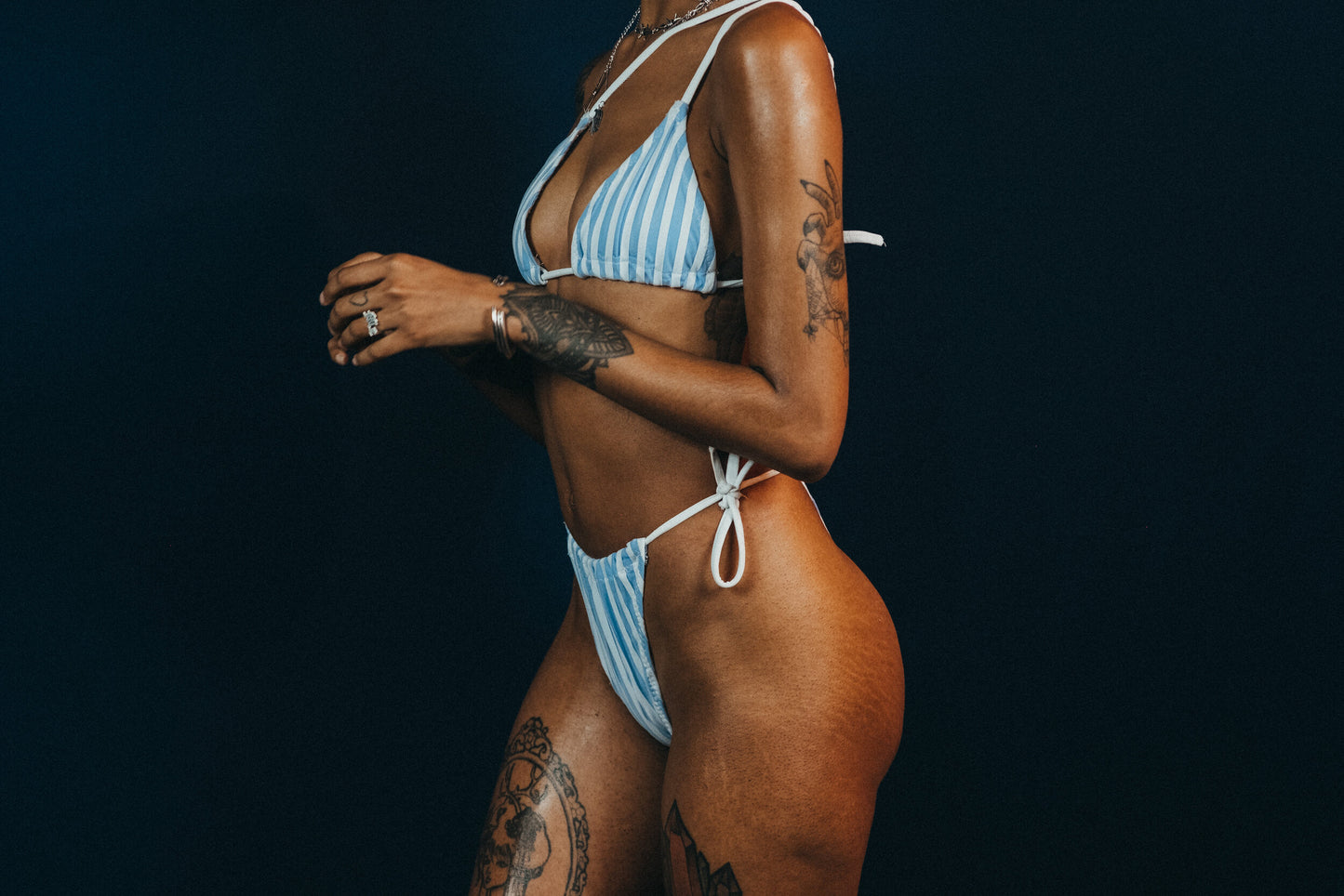 Blue Lace Chalcedony Stella Bottom