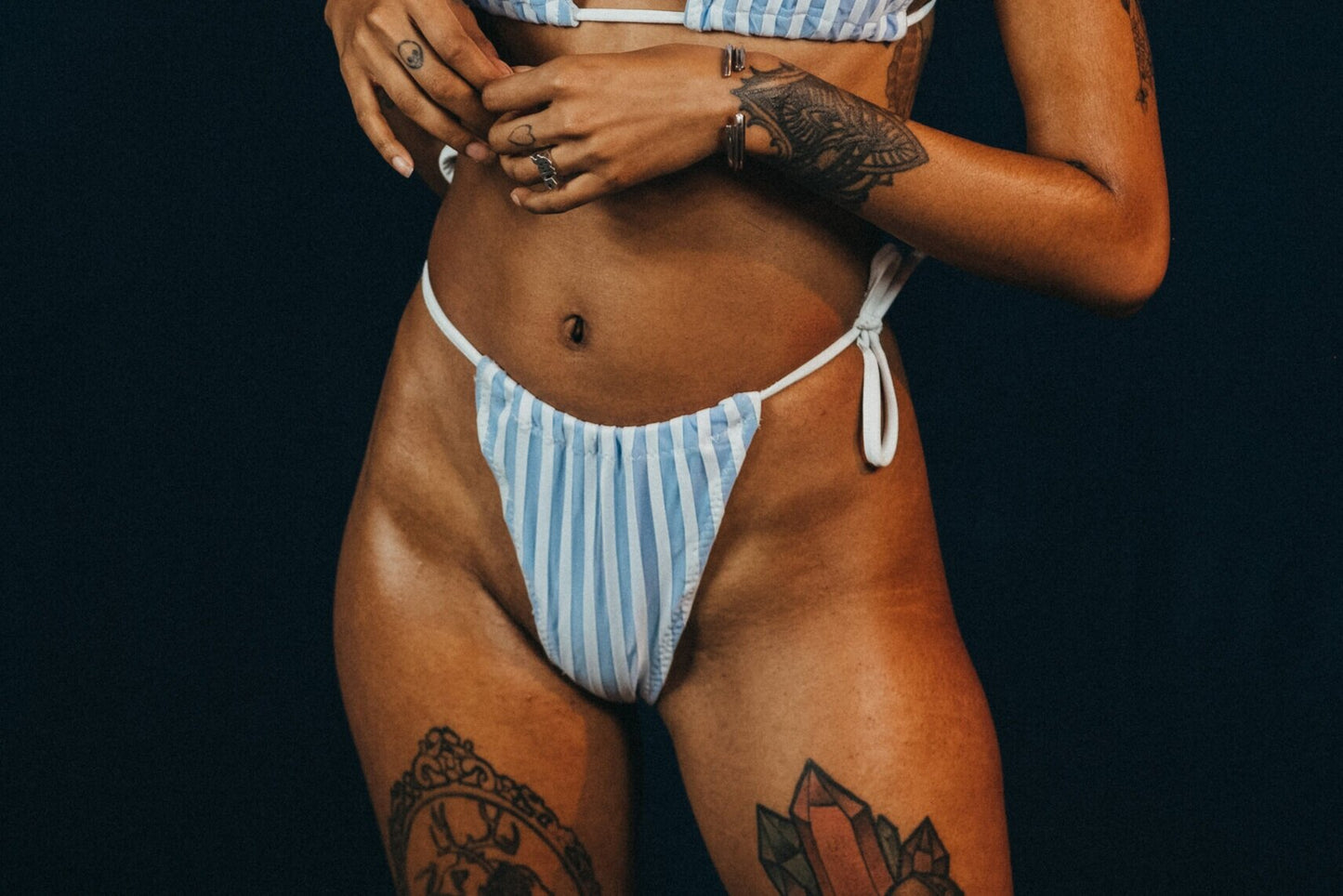 Blue Lace Chalcedony Stella Bottom