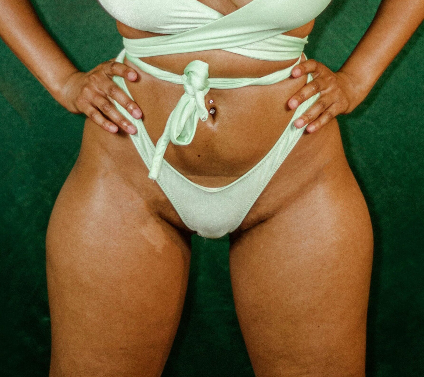 Bladed Chrysoprase Cora Bottom